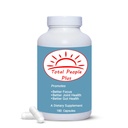 Total People Plus - Multivitamines et minéraux pour adultes - Suppléments alimentaires riches en minéraux majeurs avec mélange de vitamines A, D et E - stimule l'énergie et la vitalité - 180 capsules