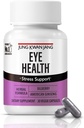 JUNG KWAN JANG Eye Health Support with Bilberry (166mg) and American Ginseng (143mg) for Vision Care, réduction de la souche oculaire, soutien cognitif, 30 capsules pour les hommes et les femmes