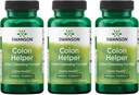 Swanson Colon Helper - Promotion de la santé digestive à l'aide de la racine vervaine, de la racine de selle d'or, de l'écorce d'orme et plus - Supplément à base de plantes aidant à éliminer sainement - (60 capsules) (3 pack)