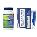 HemRid Plus & Lidocaine Cream Bundle: soins complets pour les troubles hémorroïdes, fabriqués aux États-Unis