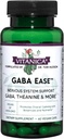 Vitanica, GABA Ease, support calmant, végétalien, 60 capsules