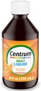 Multivitamine liquide centrum pour adultes, supplément multivitamine/multiminéral avec des vitamines B et des antioxydants, Citrus Flavor - 8 Fl Oz