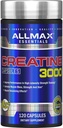 ALLMAX Nutrition - Créatine monohydratée, poudre de créatine micronisée pour la récupération musculaire et de la force, sans gluten et absorption rapide, 120 capsules