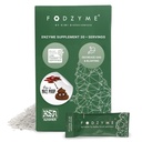 FODZYME® Enzymes digestifs sur le pouce pour la santé des intestins, soulagement des ballonnements, gaz, constipation, diarrhée, douleur abdominale, faible FODMAP, 30 doses