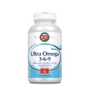 KAL Ultra Omega 3-6-9 1200mg de l'huile de poisson avec/Cold pressé lin et huile de bore.