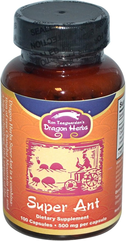 Super Fourmi, 500 mg, 100 Capsules, Dragon Herbs