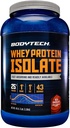 BODYTECH Whey Protein Isolate Powder - Riche saveur de chocolat - Supplément de protéines premium pour la croissance et la récupération musculaires - Formule à faible teneur en glucides et haute teneur en protéines pour la performance (3 lb/ 43 portions)
