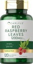 Carlyle Red Raspberry Leaf Capsules $ 1200mg $ 120 Count $ Non-OGM et formule sans gluten $ Extrait traditionnel à base de plantes