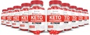 (10 Pack) Lean rapide Keto ACV Gummies Extreme 2000MG Lean rapide Keto Gummies Vinaigre de cidre de pomme Formulé avec la poudre de jus de betterave de grenade B12 Vegan Non OGM 600 Gummys