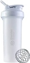 Bouteilles de mélange Classic V2 Shaker Bouteille parfaite pour les shakes protéiques et préentraînement, 28-Ounce, blanc