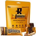 Barres d'énergie au chocolat au chocolat caramel (1,59 oz, paquet de 10) – Bouchées d'énergie avec 5g de protéines – collations d'énergie sur le trajet pour la course, la randonnée et le sport - collations sans gluten pour un renforcement énergétique durable