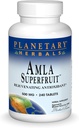 HERBAUX PLANÉTAIRES Amla Supplément antioxydant rajeunissant Super Fruit, 240 Compte