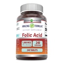 Formules étonnantes Acide folique 1000 Mcg (1 Mg)