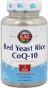 Riz de levure rouge CoQ10 une fois par jour Kal 30 onglets