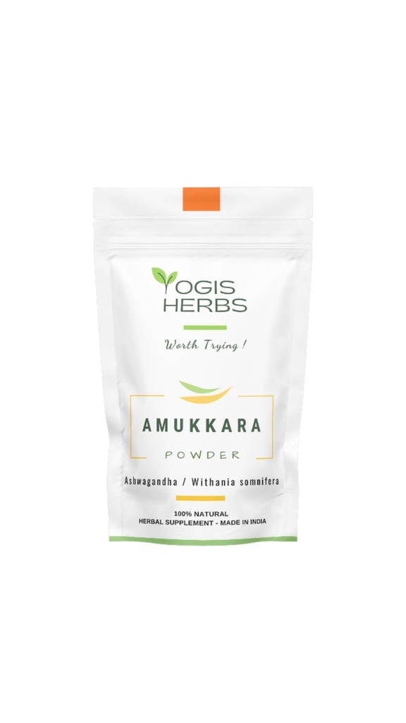 YOGIS HERBS Amukkara poudre (Withania Somnifera) - Aswagandha poudre de racine 1Lb frais et pur