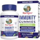 MaryRuth Organics Sugar Free Immunity Gummies (Gommies sans sucre) Powerful Blend (Gommies sans alcool) Vitamine C & Zinc (Vitamine D3 & Echinacea) Supplément de soutien immunitaire (Gommies pour enfants et adultes) Vegan (Végétalien) Non OGM (GMO) 90ct