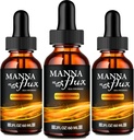 Manna flux gouttes, Mannaflux supplément de soutien gouttes liquides - Force maximale, Manna Flux gouttes santé et bien-être, Mannaflux Toutes les formules naturelles, Manna Flux gouttes liquides Avis (3 Pack)