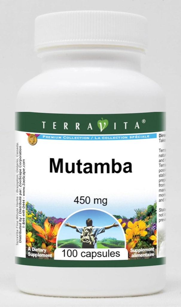 Mutamba - 450 mg (100 Capsules, ZIN: 520897) - 3 Pack