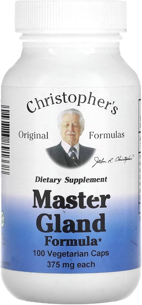 Formules originales de Christopher Master Gland Formule 100 VegiCaps