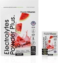 PoudreVitamine Electrolytes Poudre Plus, Keto, Pastèque, Sans sucre, 1000mg Potassium, 120mg Calcium, 120mg Magnésium, Non-OGM, Calories Zéro, 30 emballages d'hydratation