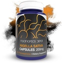 Nootropics Depot Nigella Sativa Capsules d'extraits de 200 mg de Nigella 200 mg de Nigella Sativa 60 Count.