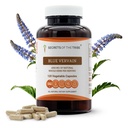 Secrets de la Tribe Blue Vervain 120 Capsules, 1000 mg, Blue Vervain (Verbena Hastata) Herbe séchée (120 Capsules)