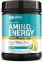 Optimum Nutrition Essential Amino Energy Focus + Hydratation, Tiki Twist, 72 portions