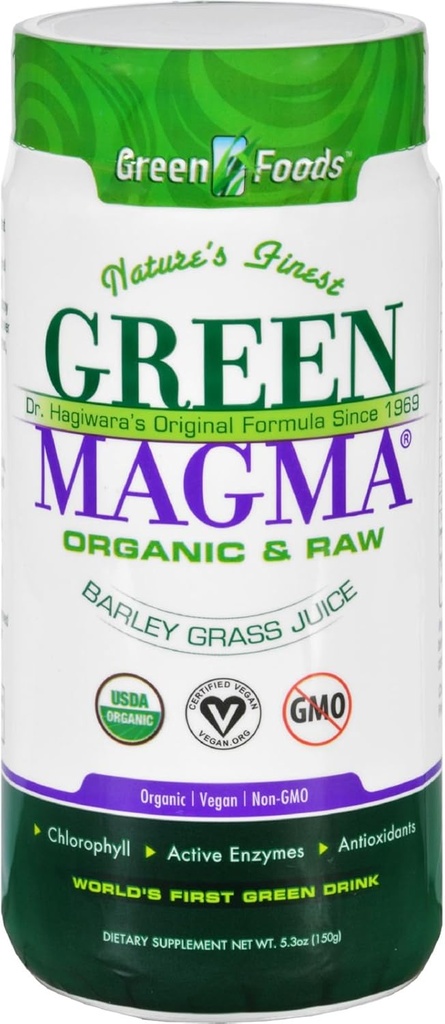 Aliments verts Magma vert, 5.3 Ounce