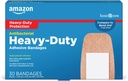 Soins de base Tissu lourd Bandes adhésives, Tough & Flexible Pad Coussin, 1,75 x 4 pouces (30 Compte)