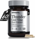 AMALTH Thunder God Vine Root – Supplément à base de plantes Tripterygium Wilfordii – Capsules avec extrait de teng de Lei Gong avec triptolide – 120 Capsules