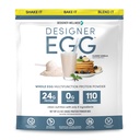 Designer Wellness, Designer Egg, Natural Egg Yolk & Egg White Protein Powder, Keto and Paleo Friendly, Low Calorie, Moins de gras et de cholestérol, Classic Vanilla, 12,4 Ounce