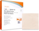 MedVance MedHeal Argent Calcium Alginate Ag Stérile Robe très absorbante, (4.25" x 4.25") 5 pansements/boîte, 5 Nombre (paquet de 1)