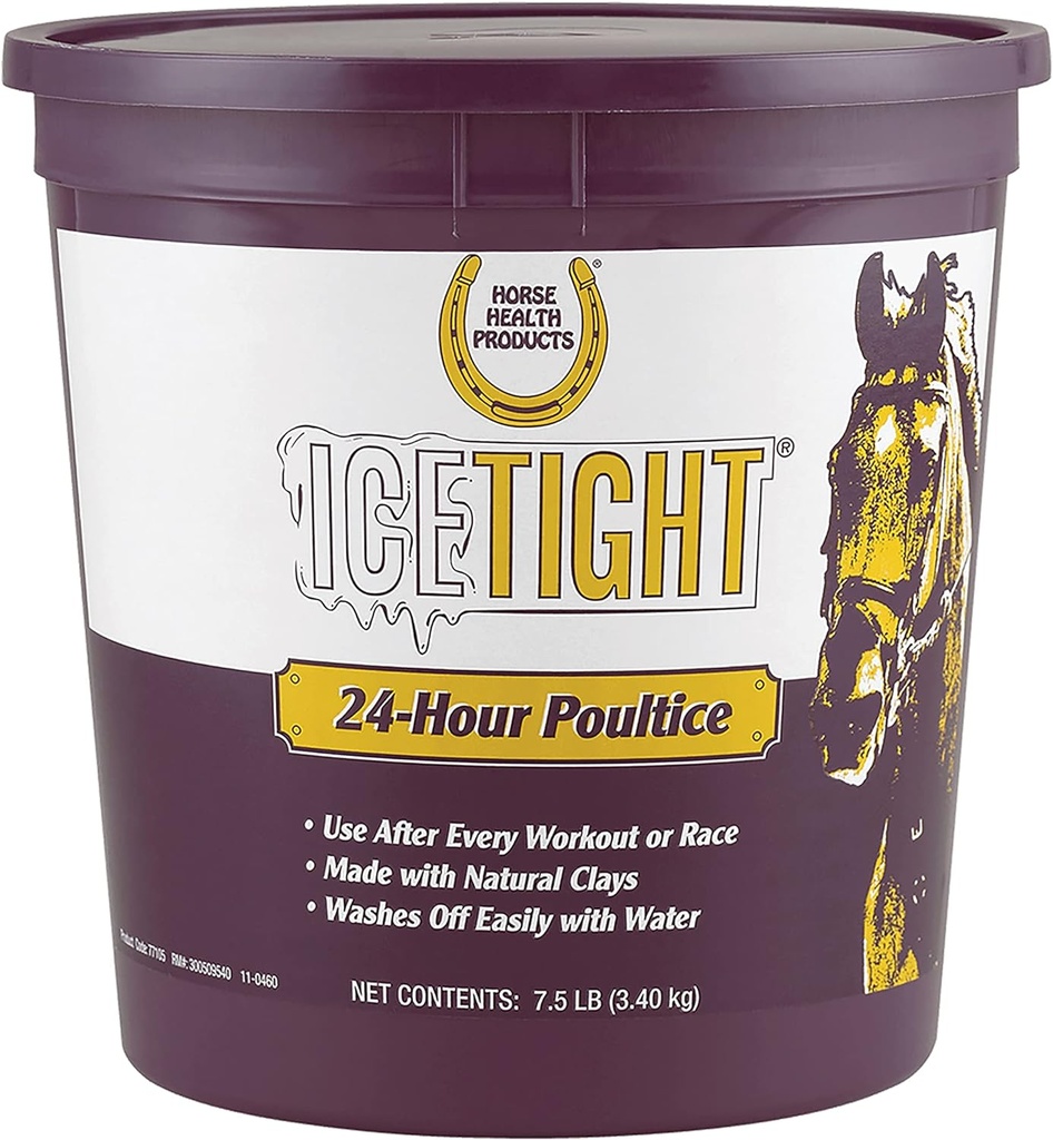 Cheval santé IceTight 24 heures Poultice 7,5 Livres