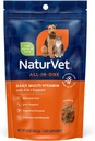 Supplément pour chien tout-en-un NaturVet - pour le soutien articulaire, la digestion, la peau, le soin du manteau – Multivitamines pour chiens avec minéraux, Omega-3, 6, 9 – Vitamines sans blé pour chiens – Poudre de 13-Ounce