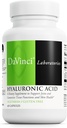 DaVinci Labs Acide hyaluronique - Supplément alimentaire pour soutenir la santé des articulations, du cartilage et de la peau* - Avec l'acide hyaluronique, la lécithine de tournesol et la poudre de Salvia Hispanica - Sans gluten - 60 capsules végétariennes