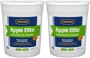 Farnam Apple Elite Horse Poudre d'électrolyte, remplace les minéraux perdus en sueur pendant l'exercice, les conditions météorologiques extrêmes et stressantes, 5 lb., 40 jours d'approvisionnement (paquet de 2)