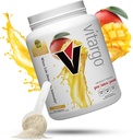 Vitargo Poudre de glucides Alimentation Muscle Glycogen 2X Faster 4,4 LB Mango Pré entraînement et post entraînement Récupération Poudre de glucides Supplément pour la récupération, l'endurance, gain de masse musculaire