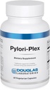 Douglas Laboratories Pylori-Plex - Pour le doublage de l'estomac et le soutien de l'IG* - Avec Gum mastique, racine de réglisse, racine de marshmallow et orme de slipperie - Supplément DGL - 60 capsules végétariennes