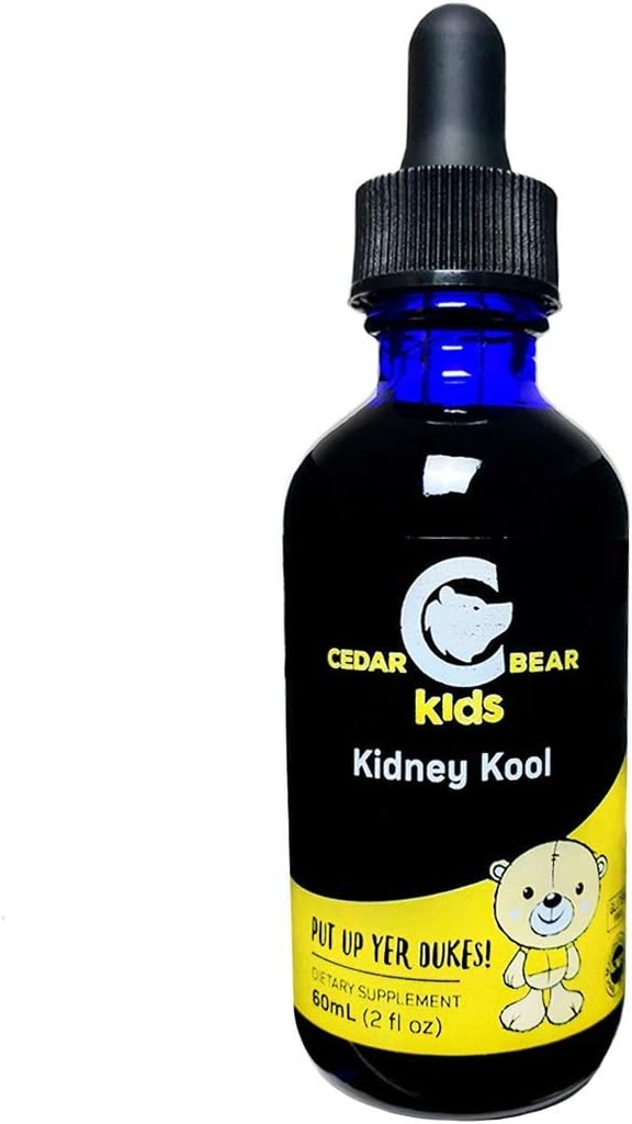 Cedar Bear Rein Kool pour les enfants - Soothes, et soutient le système urinaire 2 FL Oz