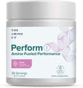 L'Amino CO. - Exécuter le supplément de poudre de pré-entraînement avec les acides aminés purs EAA et l'arôme naturel, Stevia Sweetened Preworkout Energy Boost pour les hommes et les femmes - raisin (6.7 oz)