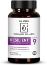 BIO-Essentials, Résilient - Support du système immunitaire naturel - Dr. Formulé pour stimuler vos défenses - Mélange de champignons organiques, Echinacea, Astragalus, Oregano & More - Vegan - Fabriqué aux États-Unis- 60 Capsules