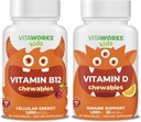 Enfants Vitamine B12 Chewables + Vitamine D3 1000 UI Chewables Ensemble