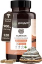 Longévité Botaniques Agarikon Mushroom Extract Capsules (120).