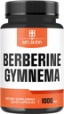Supplément berbère de 1000mg avec Gymnema Sylvestre Feuille biologique - 60 Capsules avec extrait concentré élevé - Support pour système immunitaire, santé circulatoire et fonction gastro-intestinale