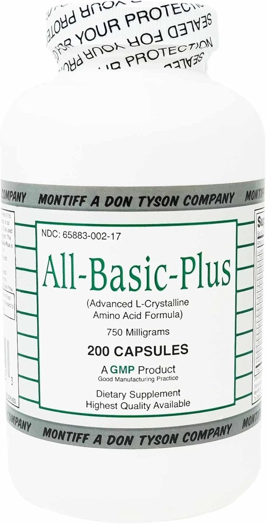 Montiff All Basic Plus Acide Amino Advanced Formule 200 Capsules