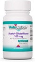 Nutricologie Acétyl-glutathion - S-acétyl-L-glutathion, bien absorbé, soutien immunitaire, supplément de 100 mg - 60 Nombre