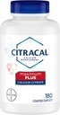 Citrate de calcium citrique avec caplets enduits de vitamine D 180 caplets (paquet de 2)