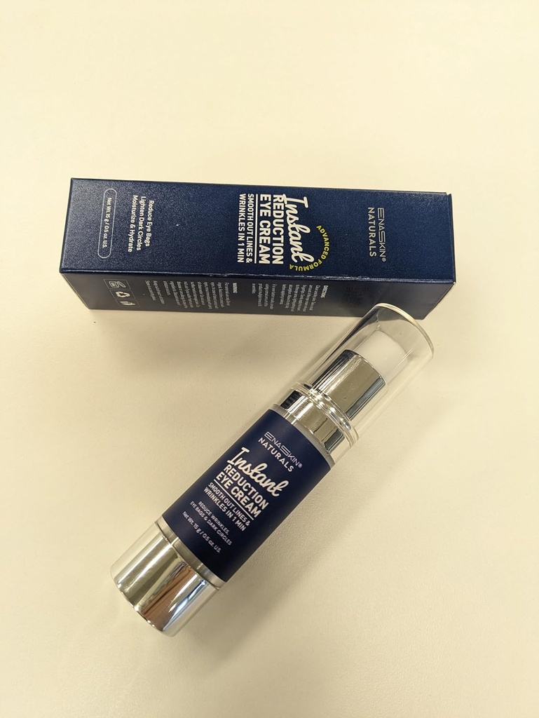 Enaskin Naturals Crème instantanée anti-vieillissement des yeux: Accrochage rapide des yeux temporaires pour les cercles sombres, les lignes fines et le puffines dans les années 60, Crème anti-vieillissement sous les yeux pour les lignes fines et les sacs oculaires