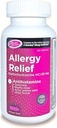 Antihistaminique antiallergique, Diphenhydramine HCl 25mg, Ultratabs Benadryl Générique, Soulage les allergies respiratoires supérieures saisonnières à l'intérieur ou à l'extérieur, 1000 Nombre