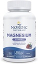 Nordic Naturals Magnesium Gummies for Adults, Blueberry Lavender Flavor - 60 Gummies - Vegan Magnesium Supplement for Mind, Mood, and Cardiovascular Support - Non-GMO - 20 Servings